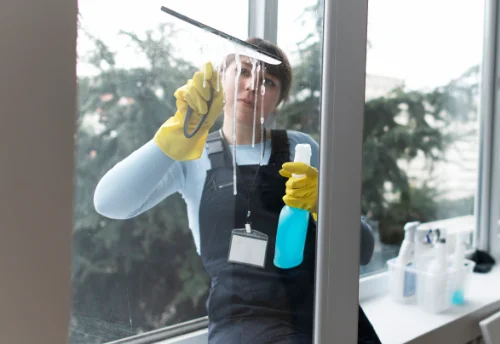 Nettoyage de vitres intérieures et extérieures à Héry